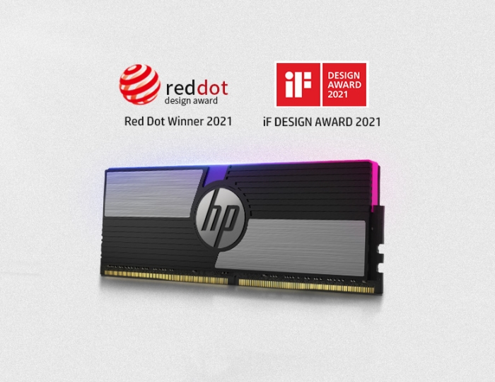 HP V10 RGB DDR4 wins RED DOT, iF DESIGN Awards RED DOT, iF DESIGN Awards