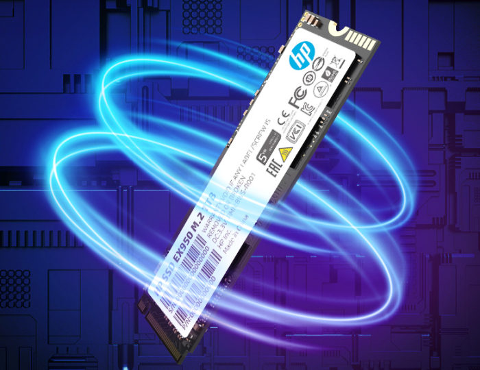 Low power consumption HP EX950 M.2