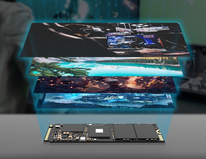 HP FX900 Pro, all the storage you need Up to 2TB 1T M2 2RB