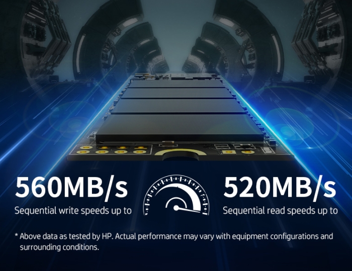 Unparalleled speed performance M.2 SSD