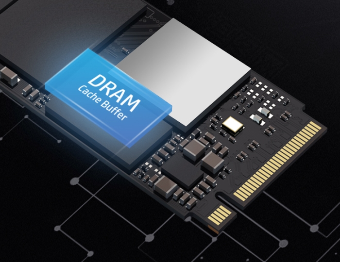 Independent cache HP NVMe SSD
