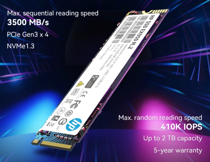 EX950 M.2 PCIe SSD