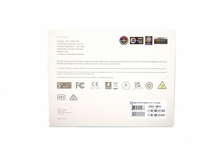 HP V10 back package