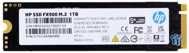 HP FX900 back side