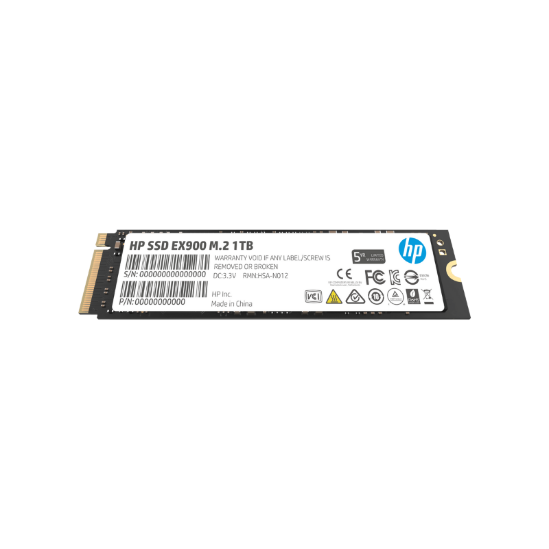 HP storage flash memory, DRAM memory, 2.5 inch SSD and M.2 SSD